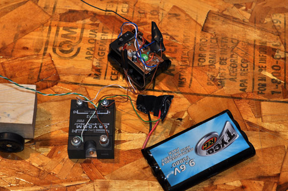 Motorized Pinewood Derby Car