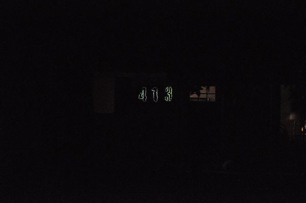 Lighted Address Numbers