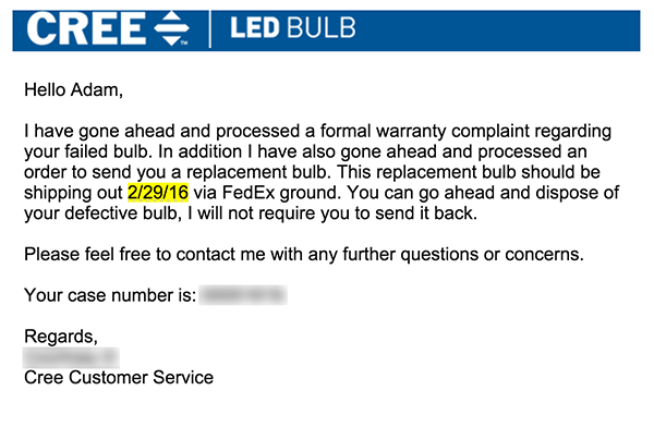 Cree Email